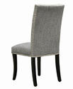 Accent Nail Side Chair - Set Of 2 (Dark Gray) - [LCDESICH] 1