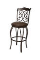 Athena II Swivel Counter Stool (Autumn Rust & Florentine Coffee Finish)