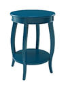 Round Shelf Table (Teal)