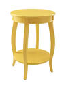 Round Shelf Table (Yellow)