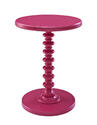 Round Spindle Table (Bubblegum)
