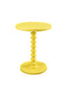 Round Spindle Table (Yellow)