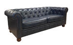 Winston Vintage Sofa (Blue)