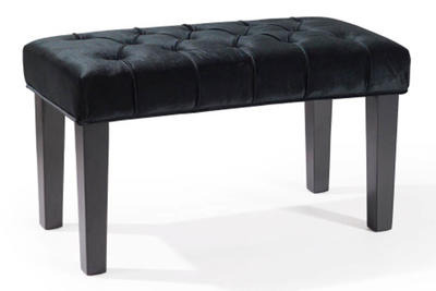 Marilyn Long Bench (Black) - [LC2608TUBE36BL]